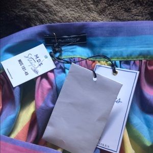 MDS Stripes Skirts - MDS stripes scarf top and skirt MDS Stripes Skirts - MDS stripes scarf top and skirt